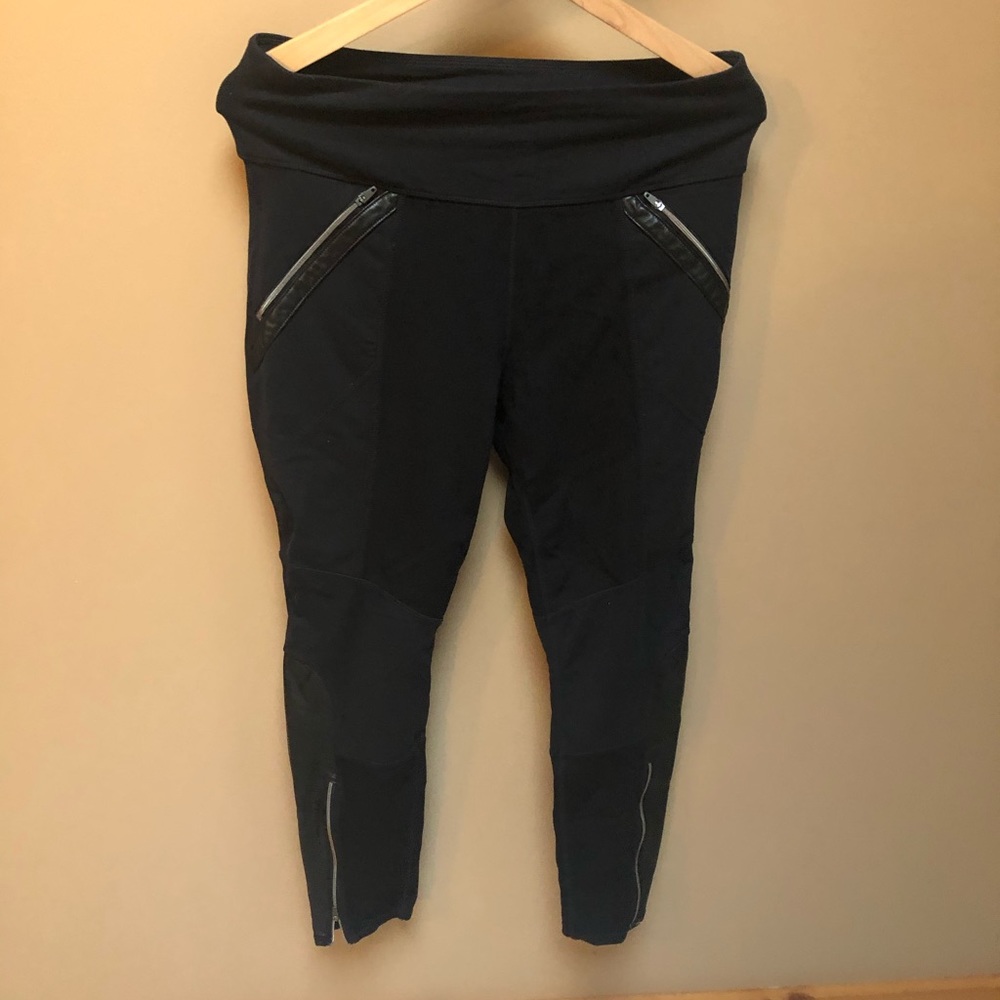 Athleta Bottoms Workout Yoga Zippers